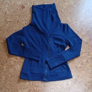 Lucy Women's Hatha Flow Ultramarine Full Zip Jacket Size S NWT